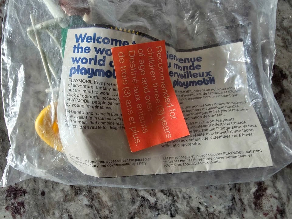 1982 McDonalds Happy Meal Playmobil Toy - photo 4