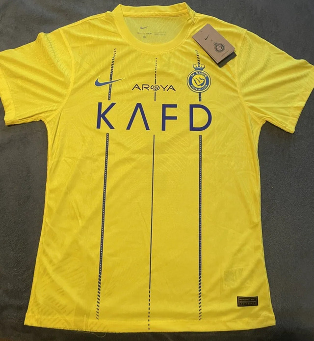 Cristiano Ronaldo #7- Al Nassr Jersey 23/24 home jersey- Yellow