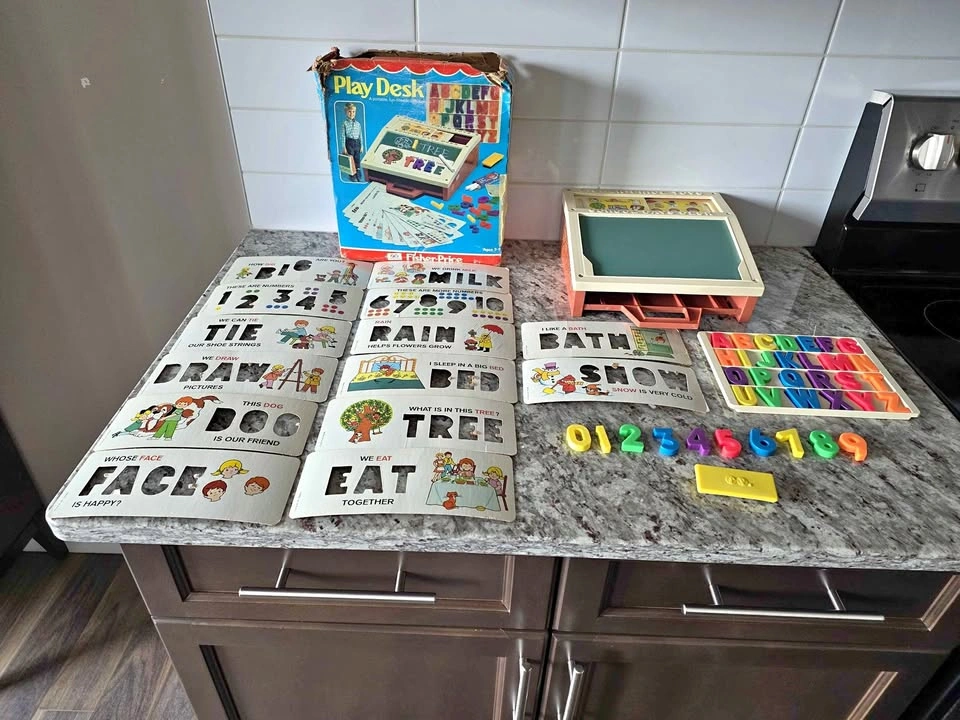 Vintage Fisher Price Play Desk