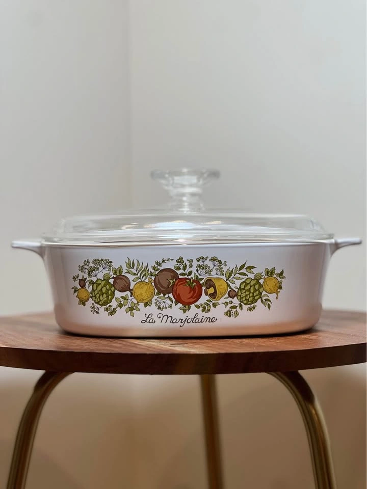 Corning Ware Spice of Life 2 Quart Casserole Dish w/ Pyrex Lid - photo 2