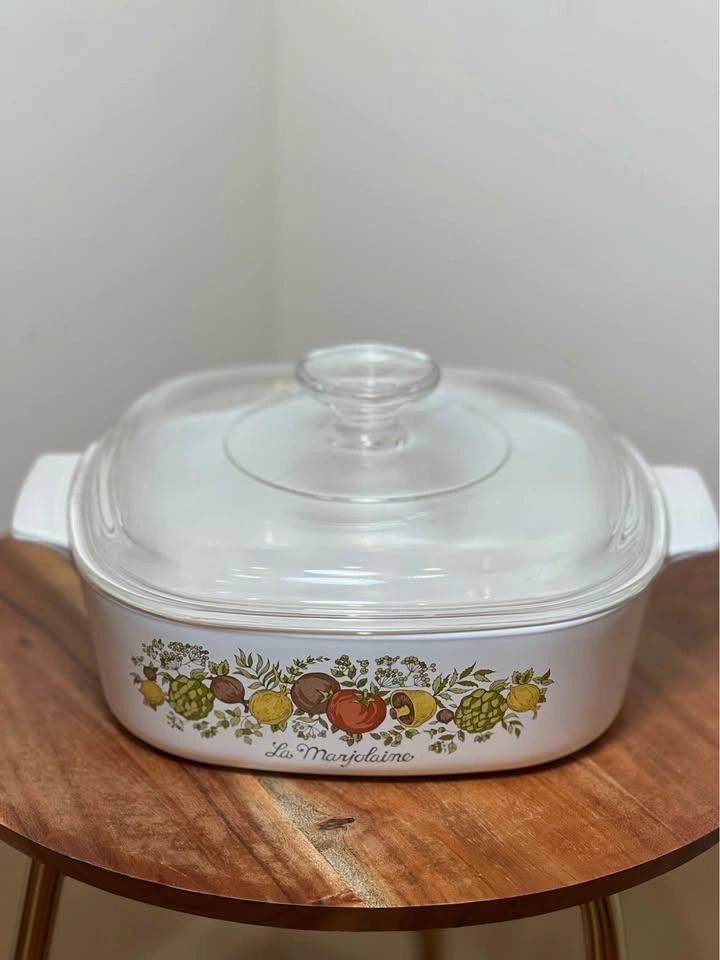 Corning Ware Spice of Life 2 Quart Casserole Dish w/ Pyrex Lid - photo 3