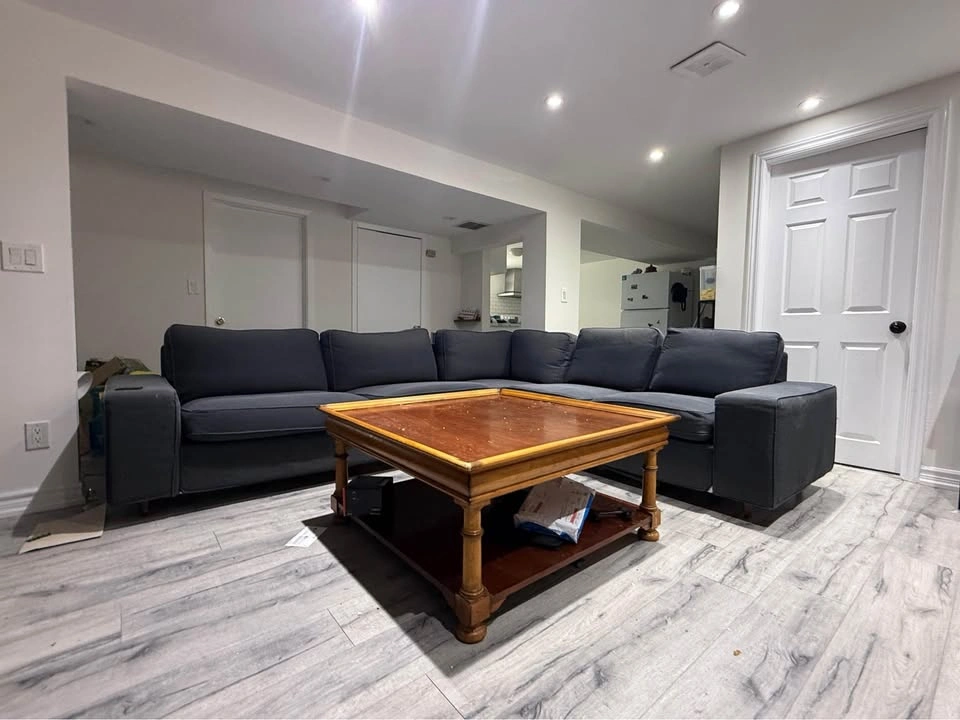 Large Square Wood Coffee Table - photo 5