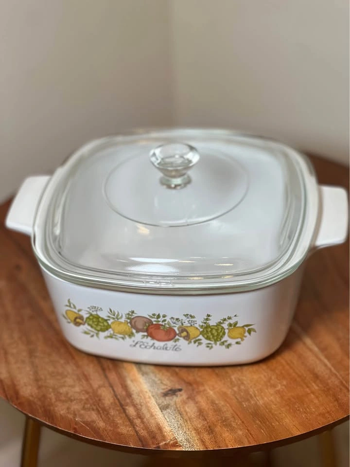 Corning Ware Spice of Life 1.5 Qt Casserole Dish w/ Pyrex Lid - photo 3