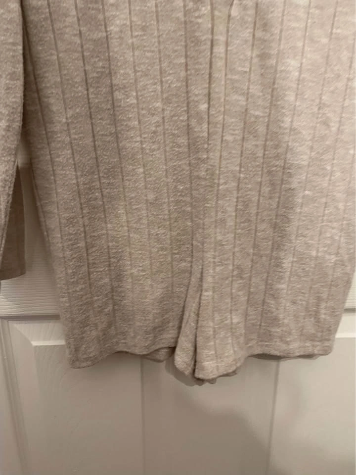 La Senza Beige Ribbed Rhomper, L - photo 2