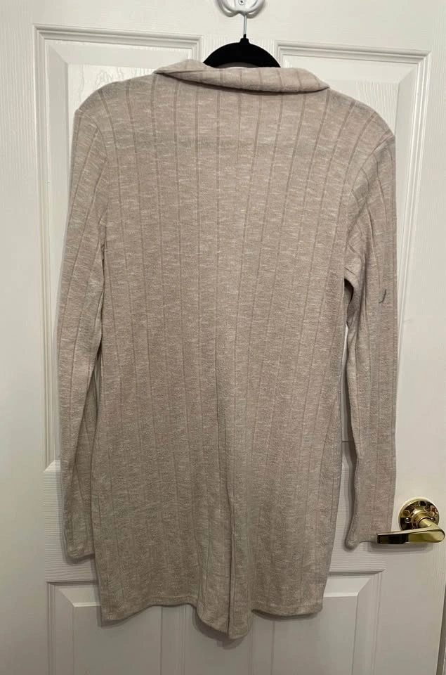 La Senza Beige Ribbed Rhomper, L - photo 3