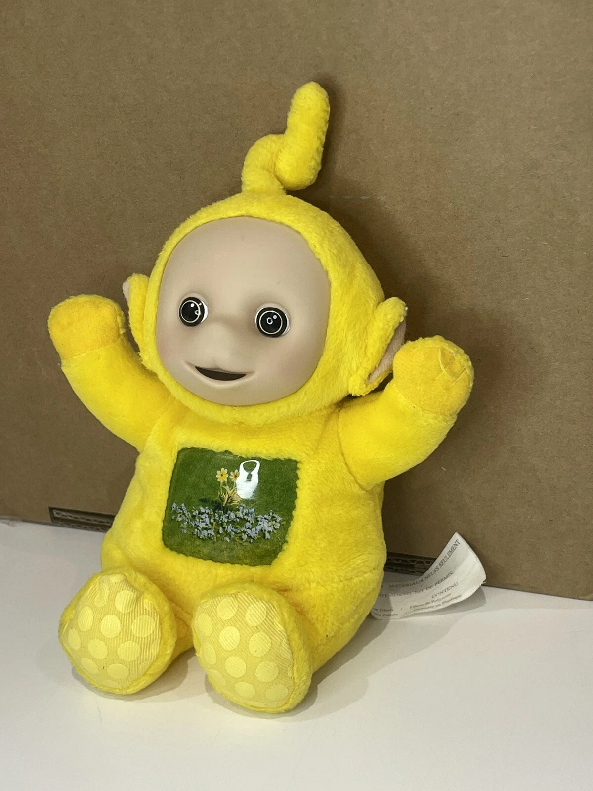 Teletubbies Yellow Laa Laa Holograph Belly Plush Bean Bag 7" 200 - photo 2