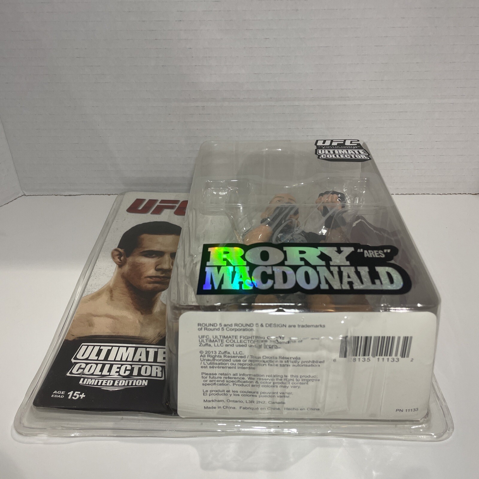 Round 5 Rory McDonald UFC Ultimate Collector Signed 316-750 - photo 4