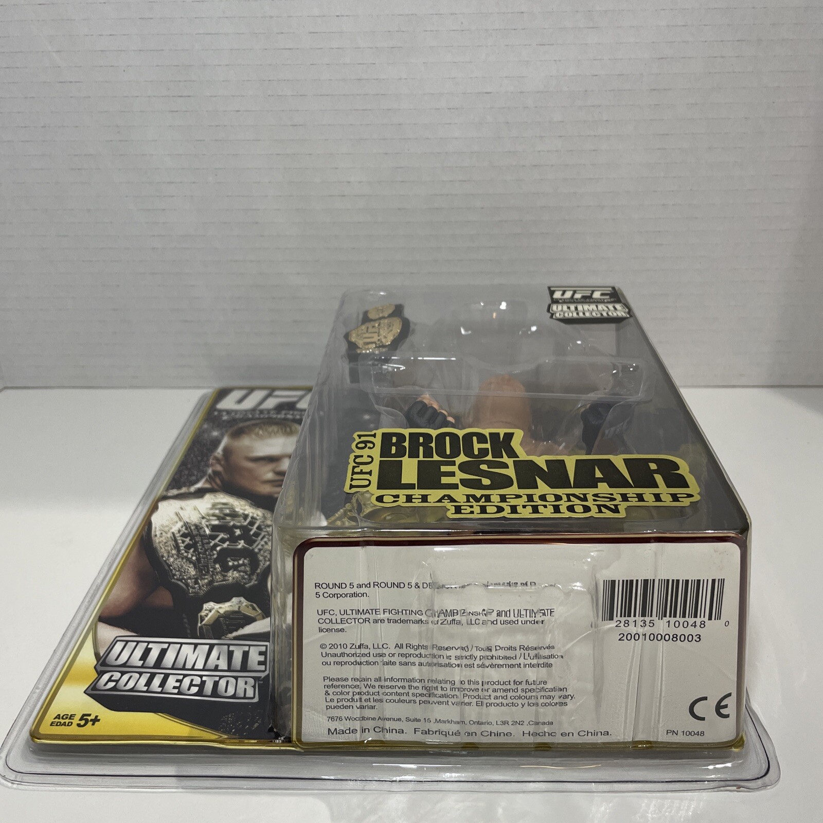 Round 5 Brock Lesnar Ultimate Collector Series 4 Champion Belt U - photo 4