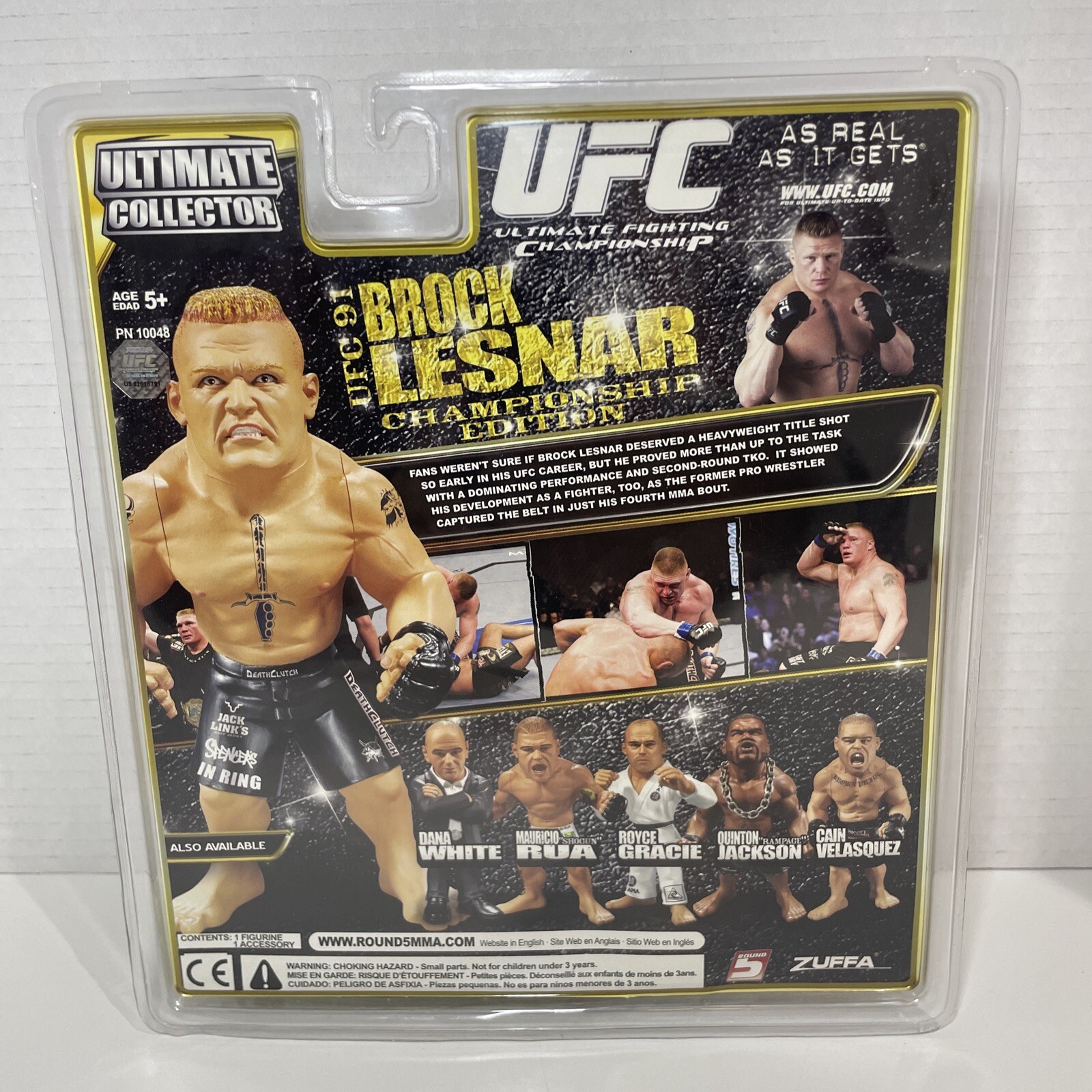 Round 5 Brock Lesnar Ultimate Collector Series 4 Champion Belt U - photo 5