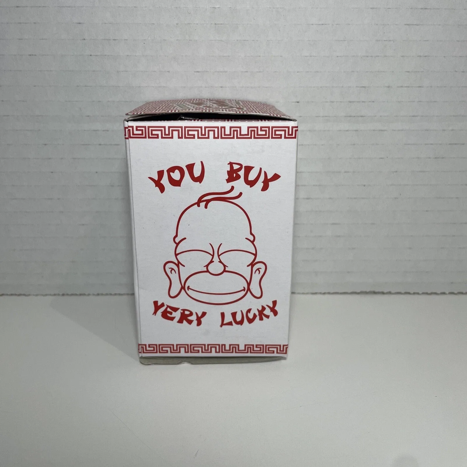 Homer Simpson Lucky Donut Buddha Gold Kidrobot Collectible Art S - photo 2