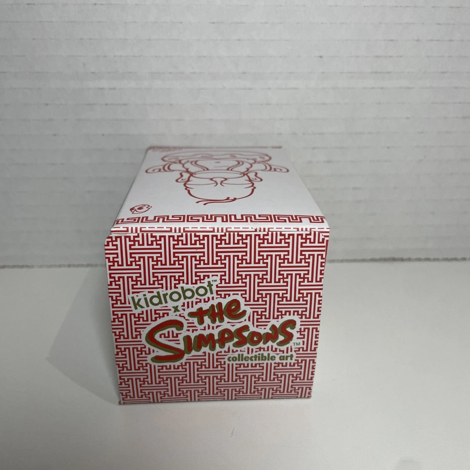 Homer Simpson Lucky Donut Buddha Gold Kidrobot Collectible Art S - photo 3