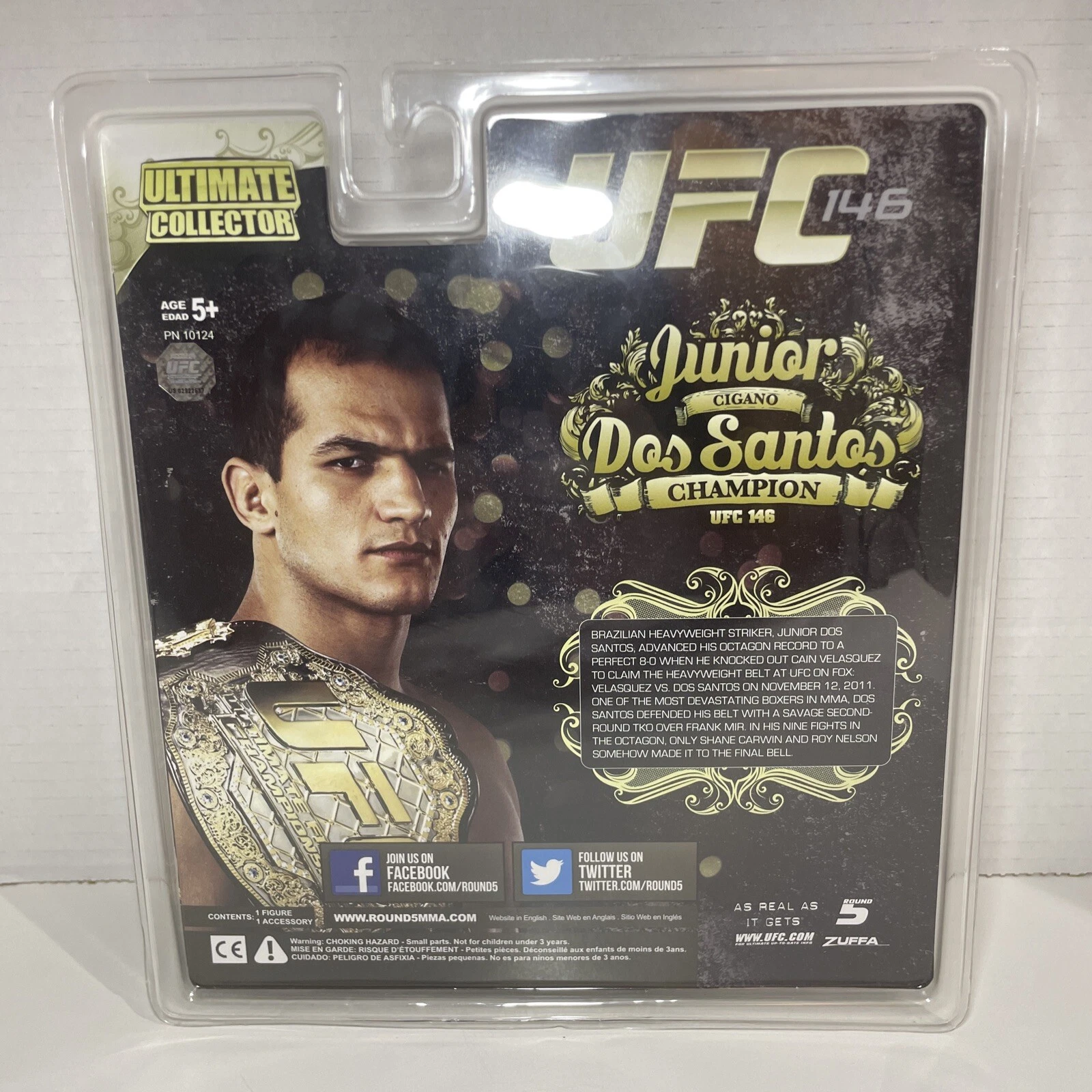 UFC Round 5 Junior Dos Santos Championship Edition Ultimate Coll - photo 5