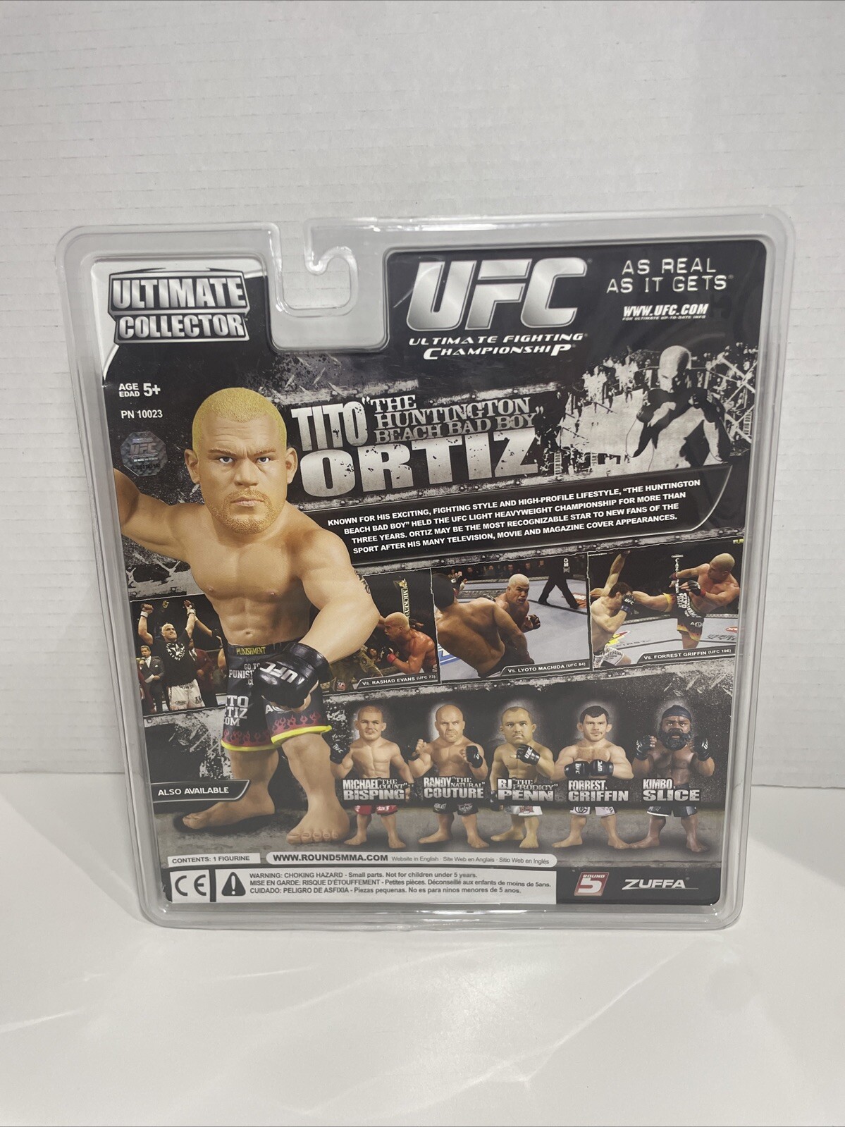 UFC Round 5 Tito Ortiz Ultimate Collector Autographed - photo 5