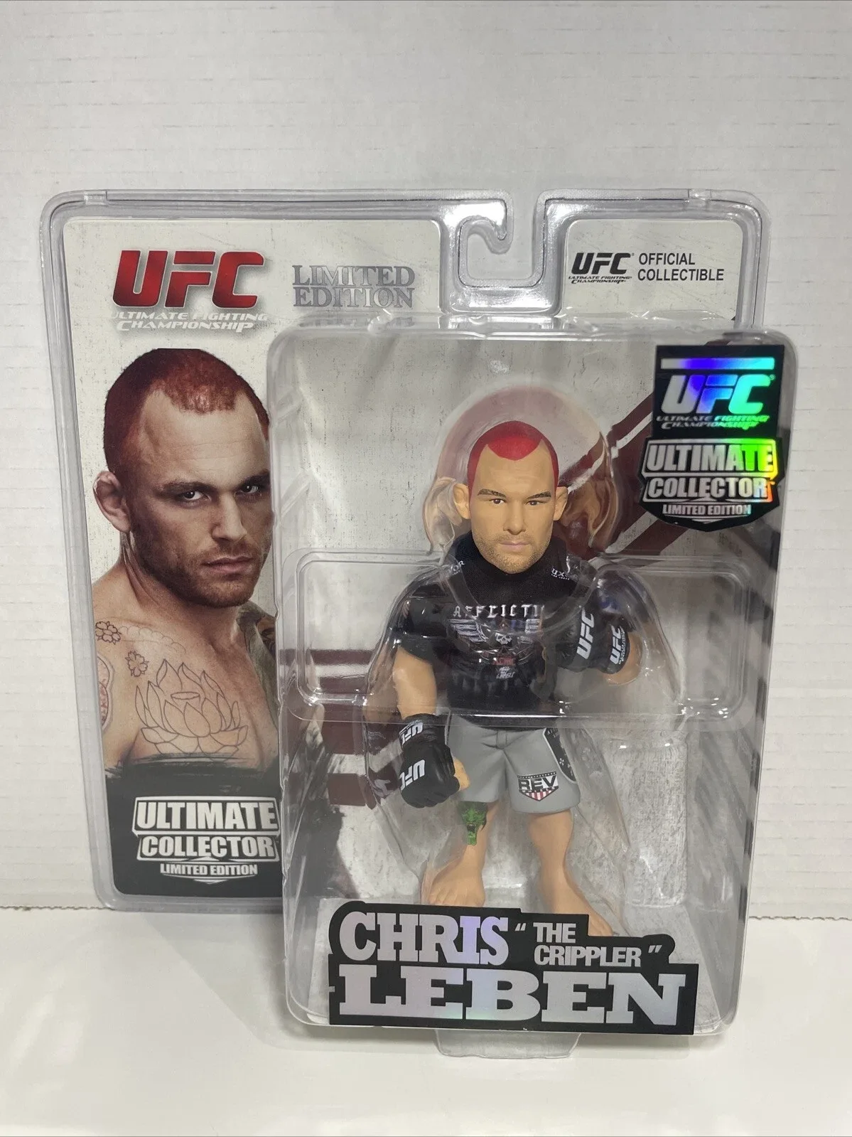Chris Leben Round 5 UFC Collector Limited Edition With Tshirt