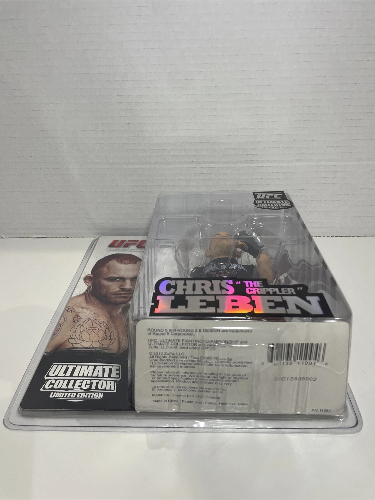 Chris Leben Round 5 UFC Collector Limited Edition With Tshirt - photo 4