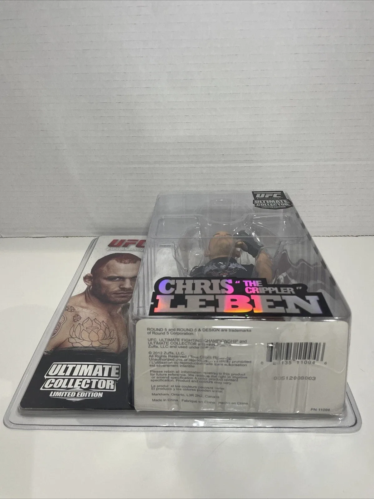 Chris Leben Round 5 UFC Collector Limited Edition With Tshirt - photo 4