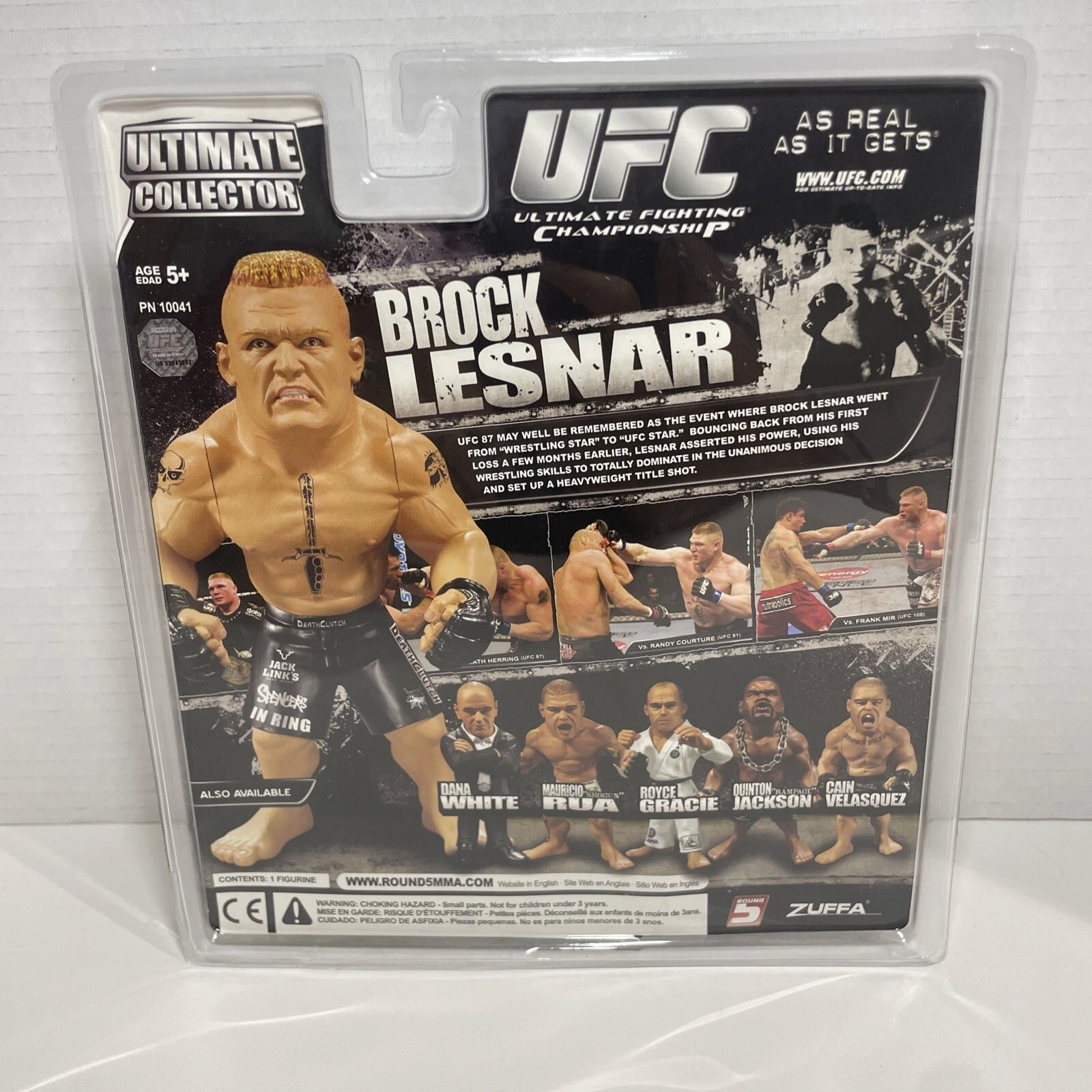 Brock Lesnar UFC Round 5 Ultimate Collector MMA Action Figure - photo 5
