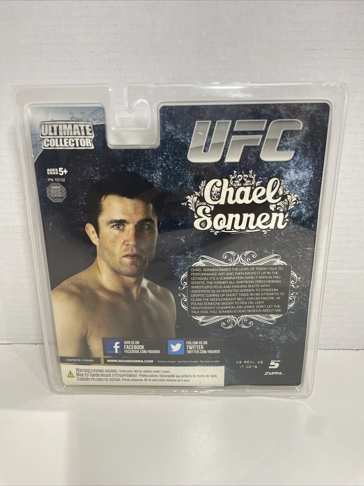 Chael Sonnen "The American Gangster" Round 5 UFC Figure - photo 5