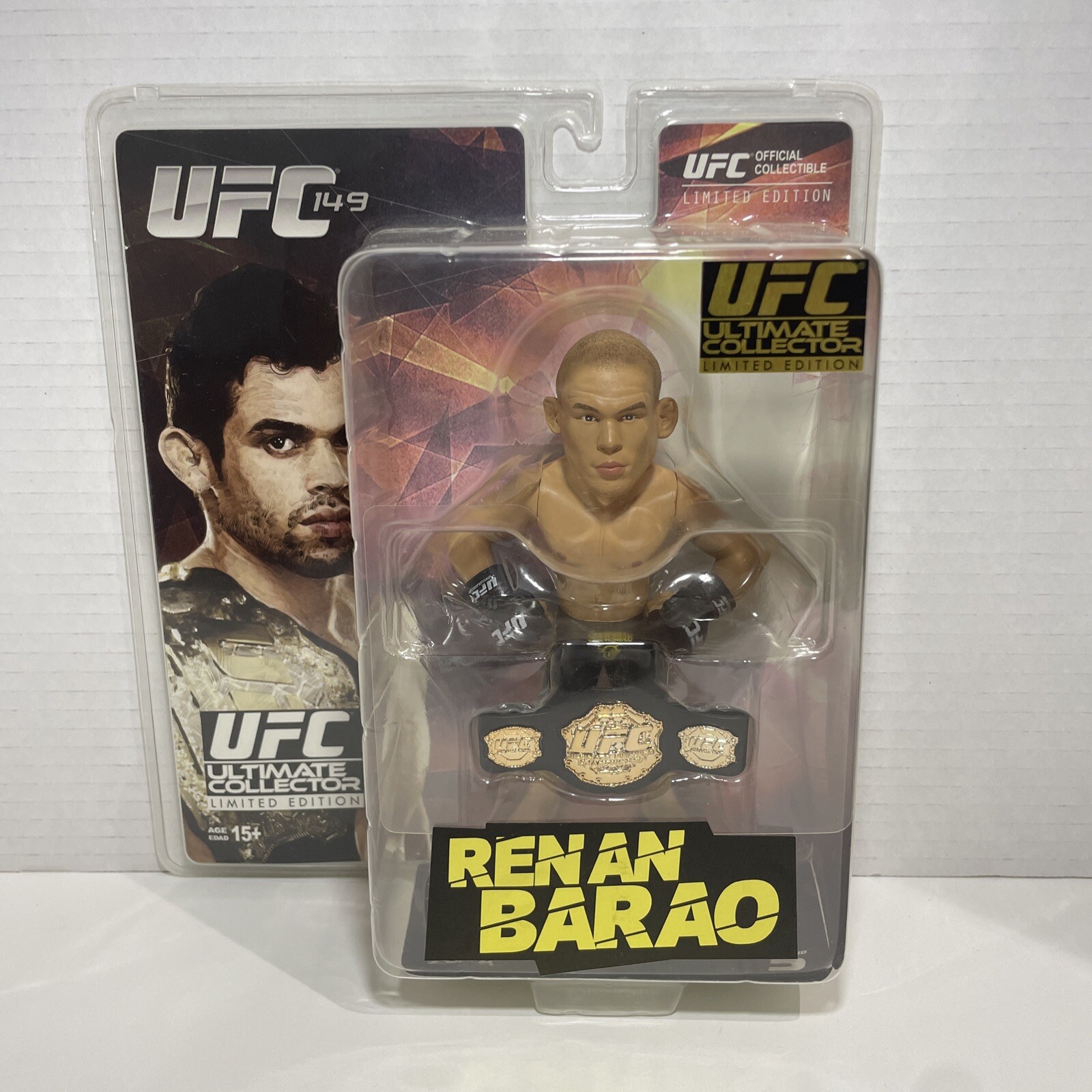Round 5 Renan Barao UFC Ultimate Collector Limited Edition 996/2