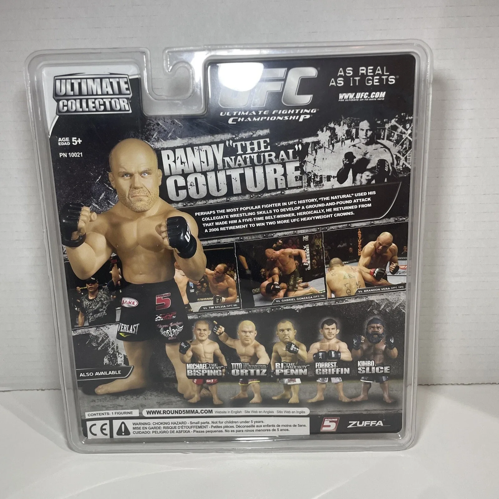 Round 5 UFC Randy Couture "The Natural" Ultimate Collector Actio - photo 5