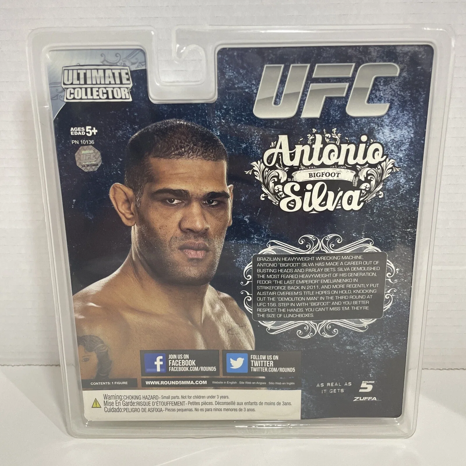 Round 5 UFC Ultimate Collector Bigfoot Silva - photo 5
