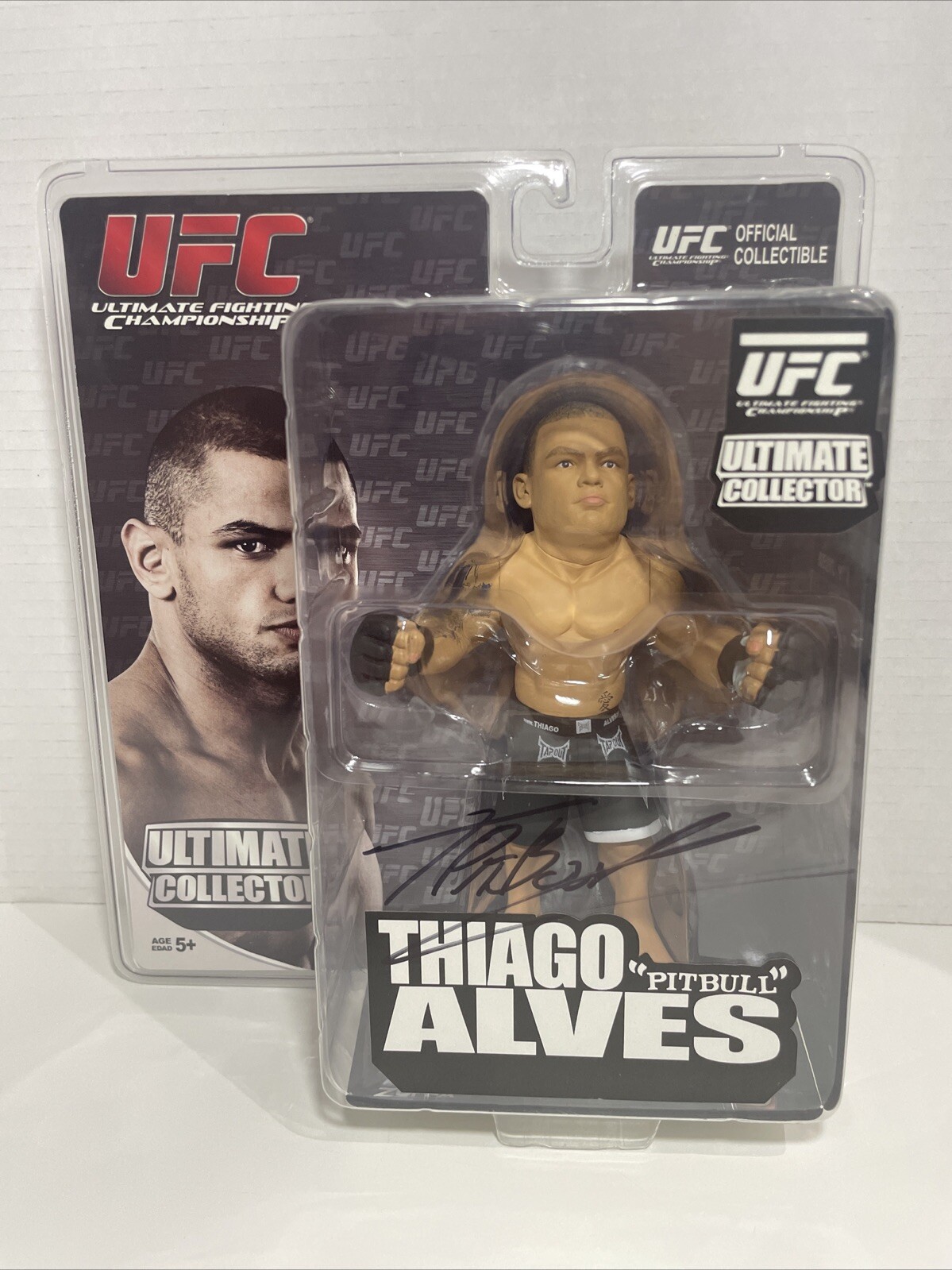 UFC Round 5 Thiago "Pitbull" Alves Autographed