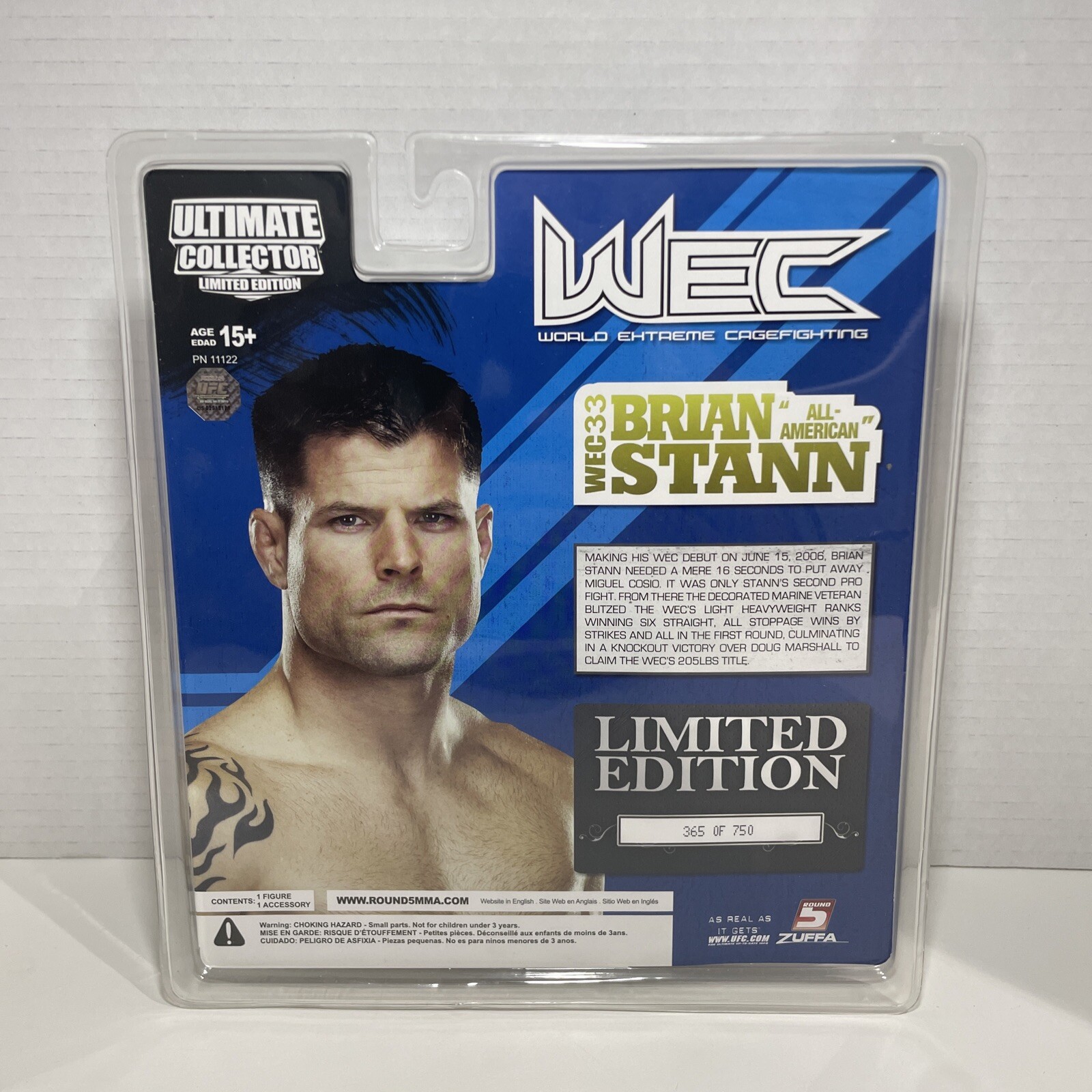 Brian Stann Round 5 UFC Ultimate Collector WEC Limited Edition 3 - photo 5