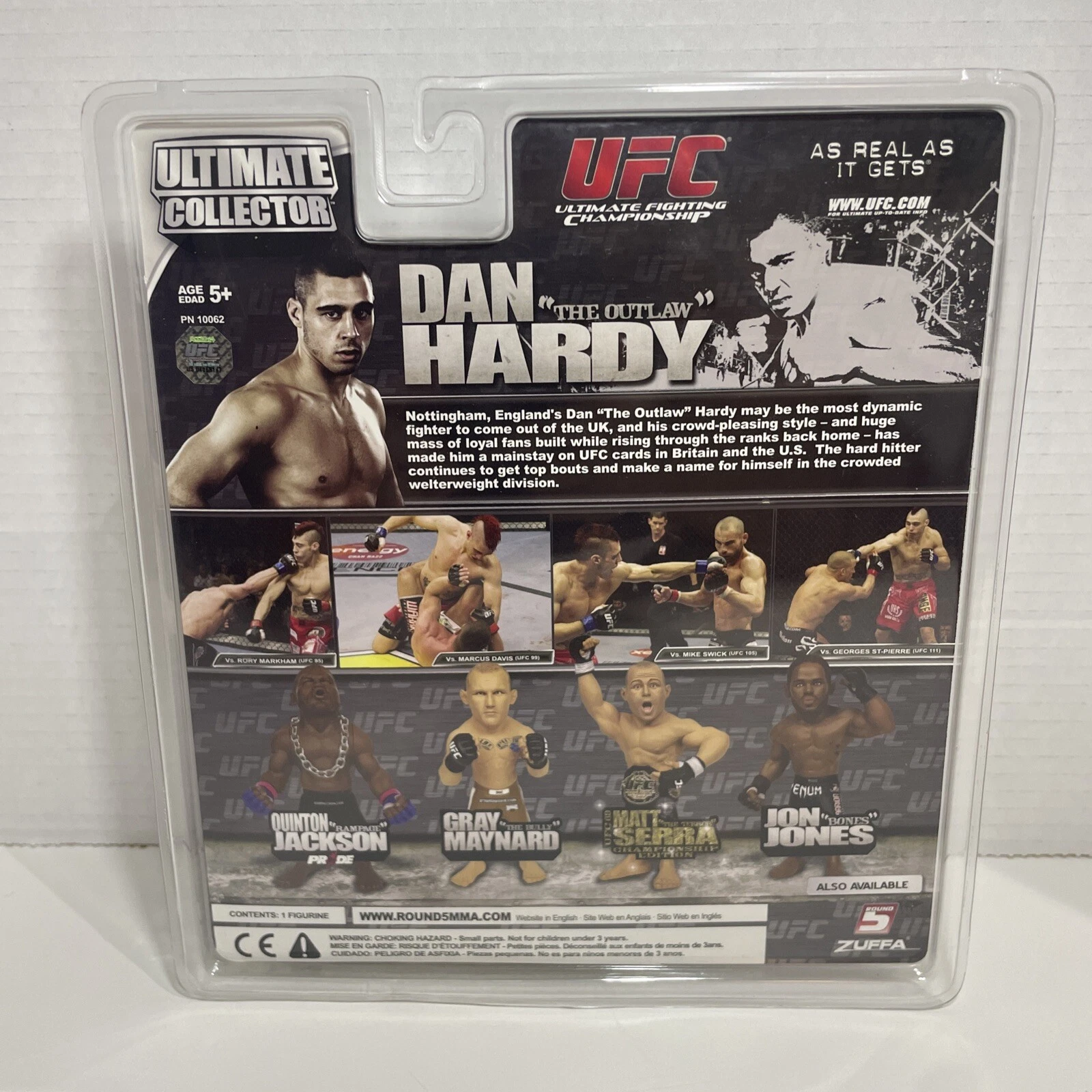 Dan Hardy Round 5 UFC Action Figure - photo 5