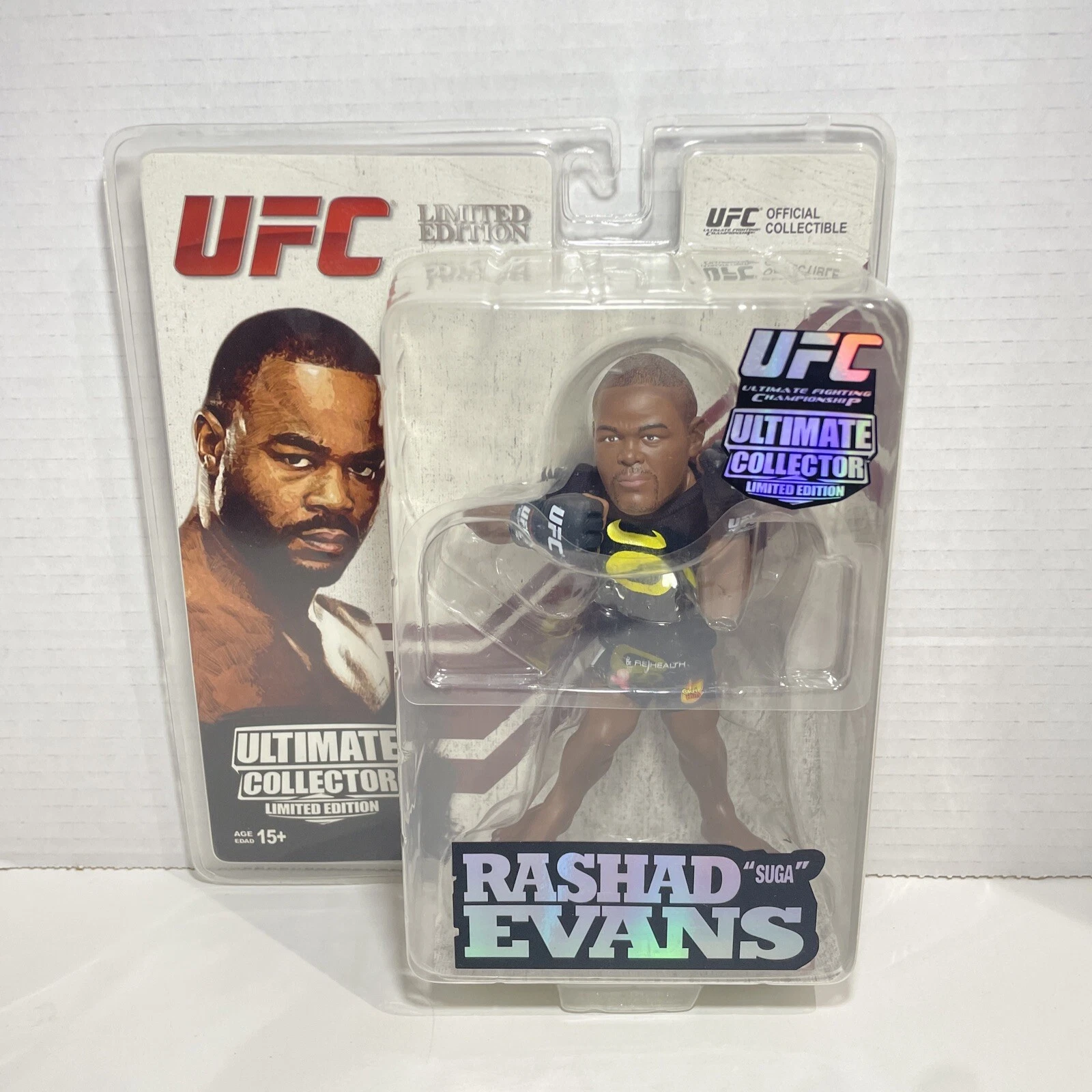 Rashad Evans Round 5 UFC Ultimate Collector Limited Edition 128/