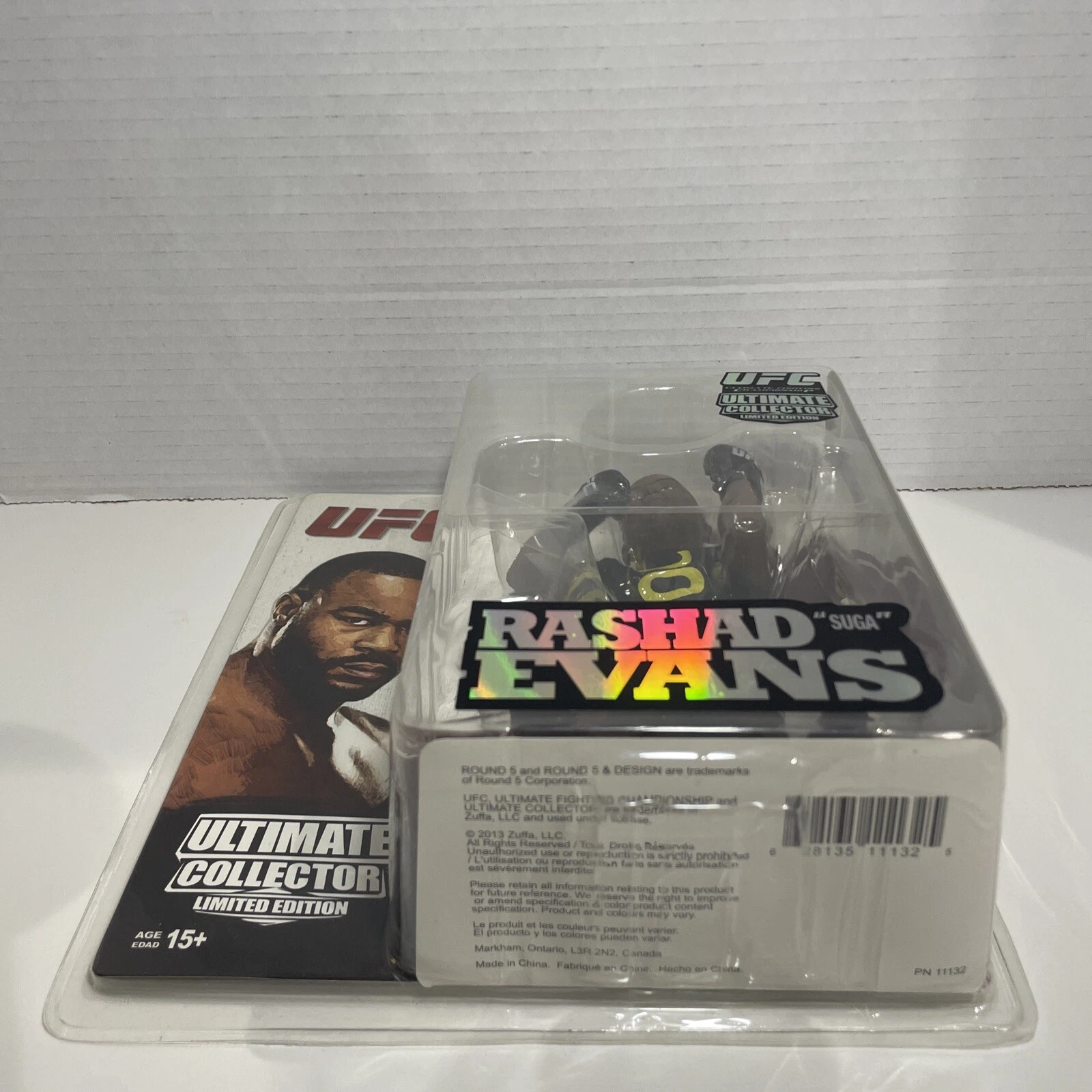 Rashad Evans Round 5 UFC Ultimate Collector Limited Edition 128/ - photo 4