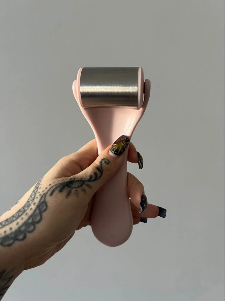 Face roller facial massager depuffing sculpting lymphatic draina - photo 2