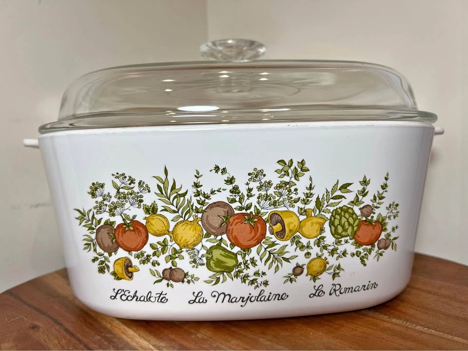 Corning Ware Spice of Life 5 Qt Dutch Oven, La Marjolaine w/ Lid