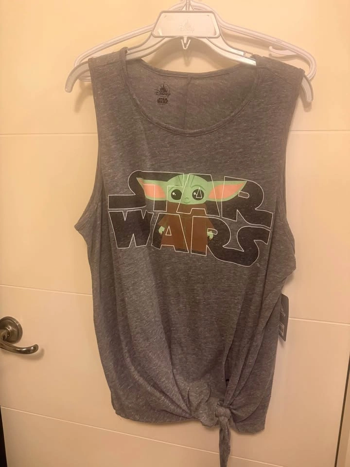 Disney Parks Baby Yoda Star Wars The Child Tank Top 1X - photo 3