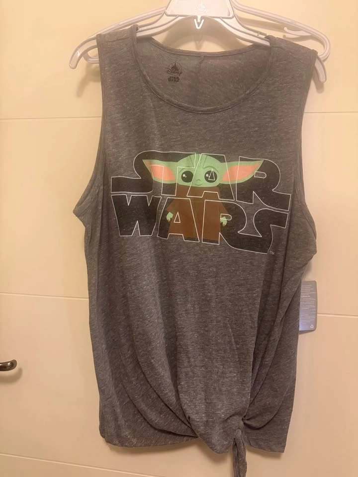 Disney Parks Baby Yoda Star Wars The Child Tank Top 1X - photo 5