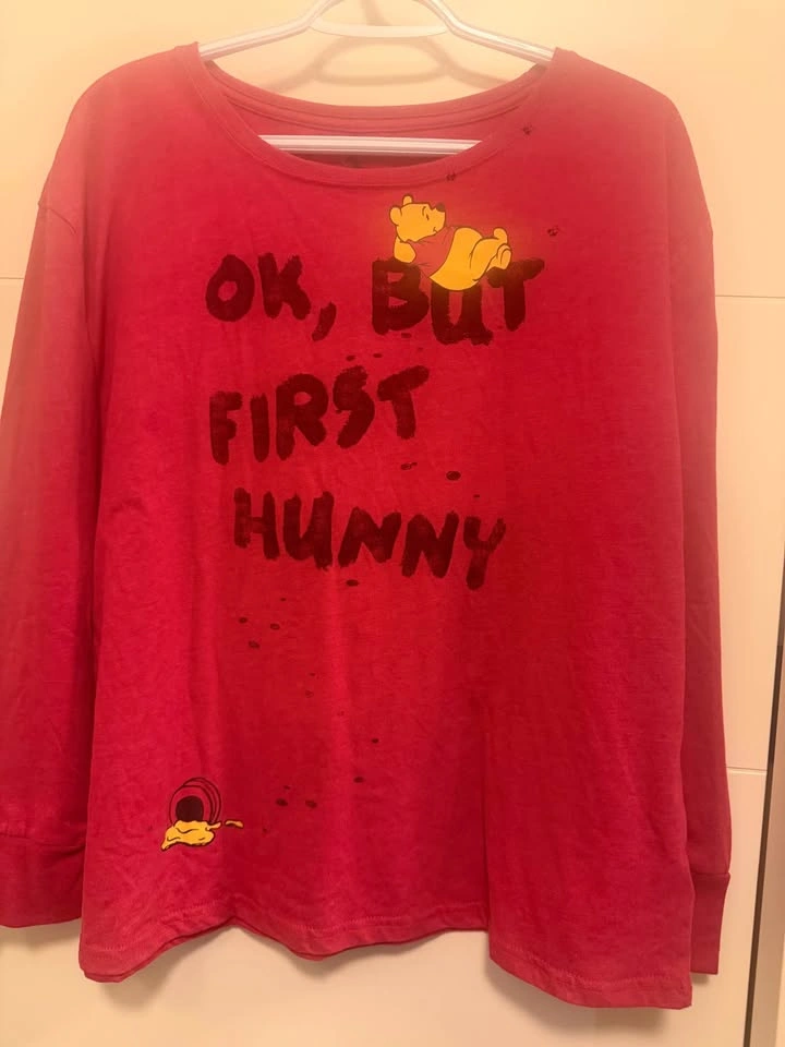 Disney Winnie The Pooh “Ok but First Honey “ XL - photo 3