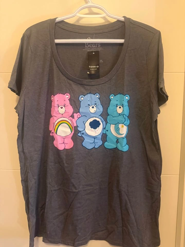 Torrid Women's Care Bear T-Shirt Size 1 (14-16) - photo 2
