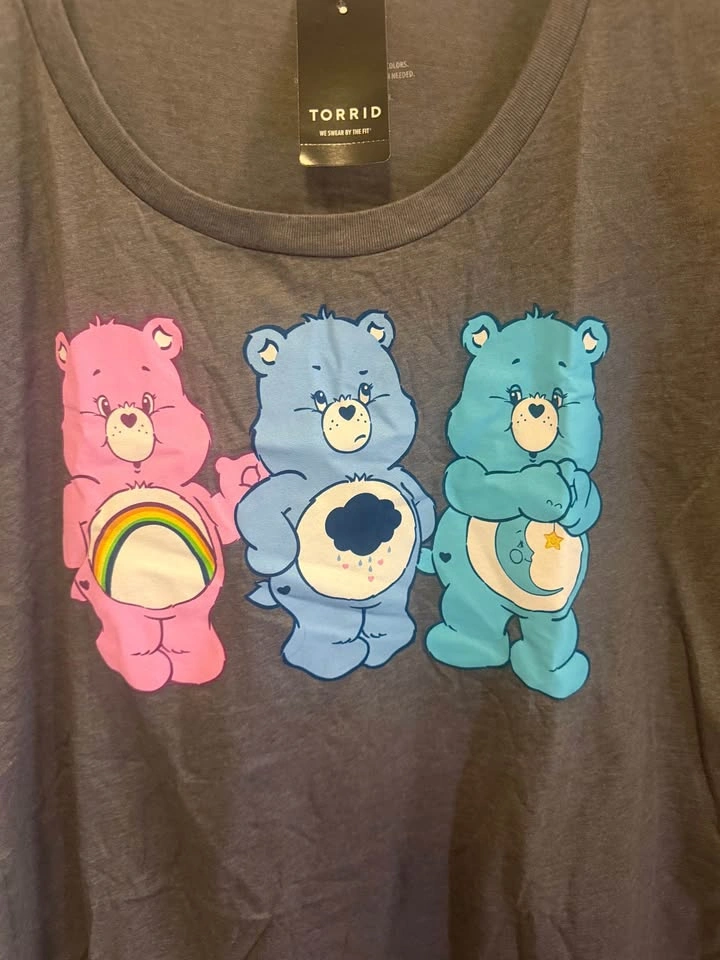 Torrid Women's Care Bear T-Shirt Size 1 (14-16) - photo 4