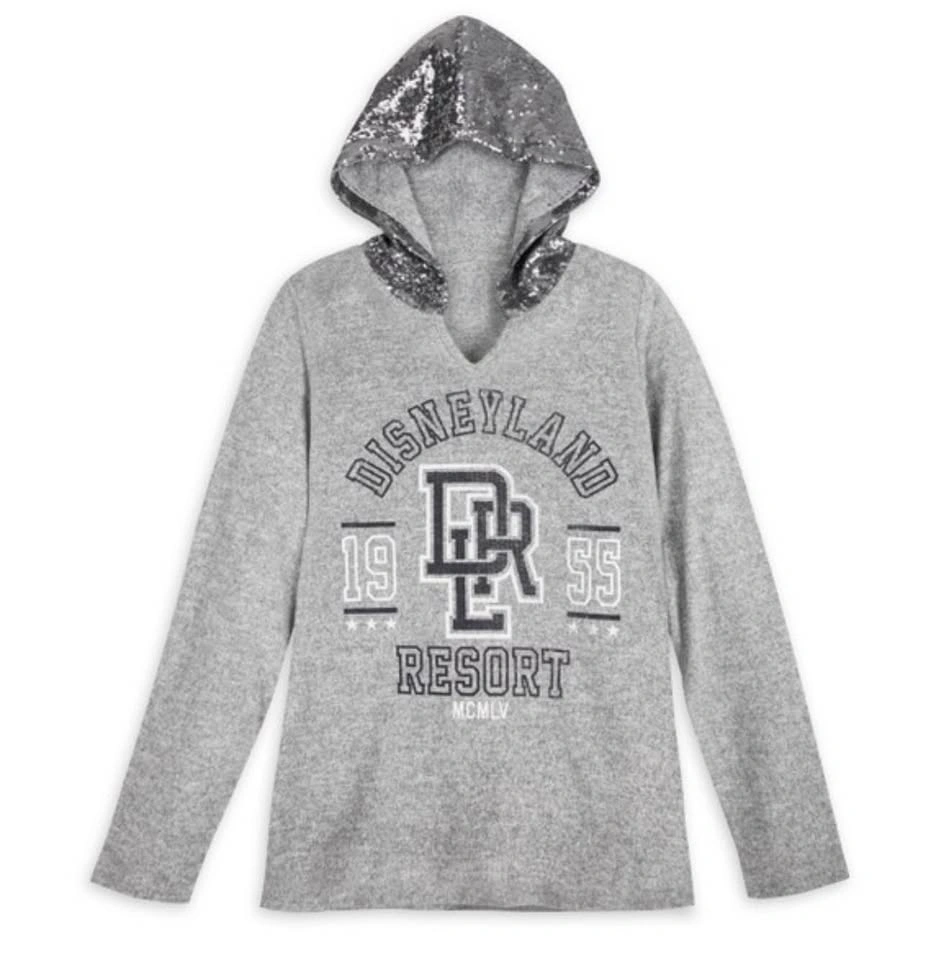 Disneyland Resort Hoodie with Sequin Bling hood 1X - photo 2
