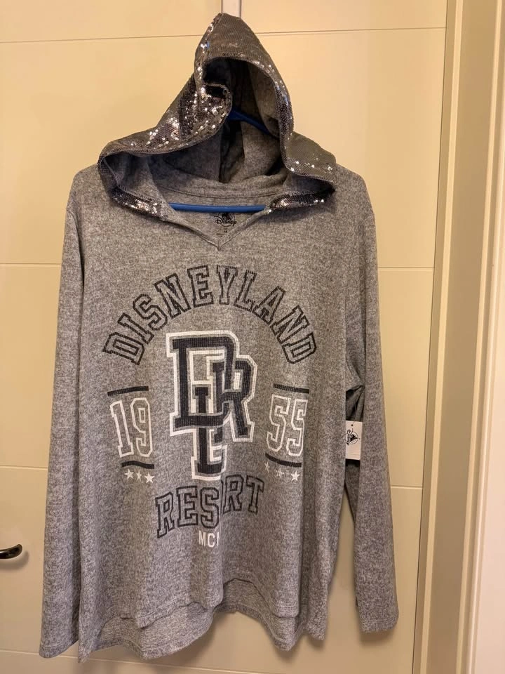 Disneyland Resort Hoodie with Sequin Bling hood 1X - photo 3