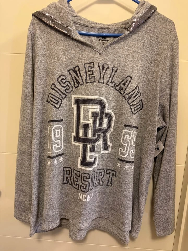 Disneyland Resort Hoodie with Sequin Bling hood 1X - photo 4
