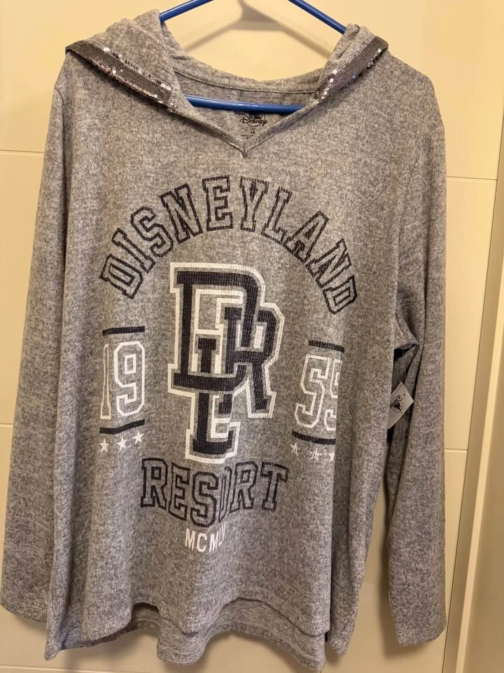 Disneyland Resort Hoodie with Sequin Bling hood 1X - photo 5