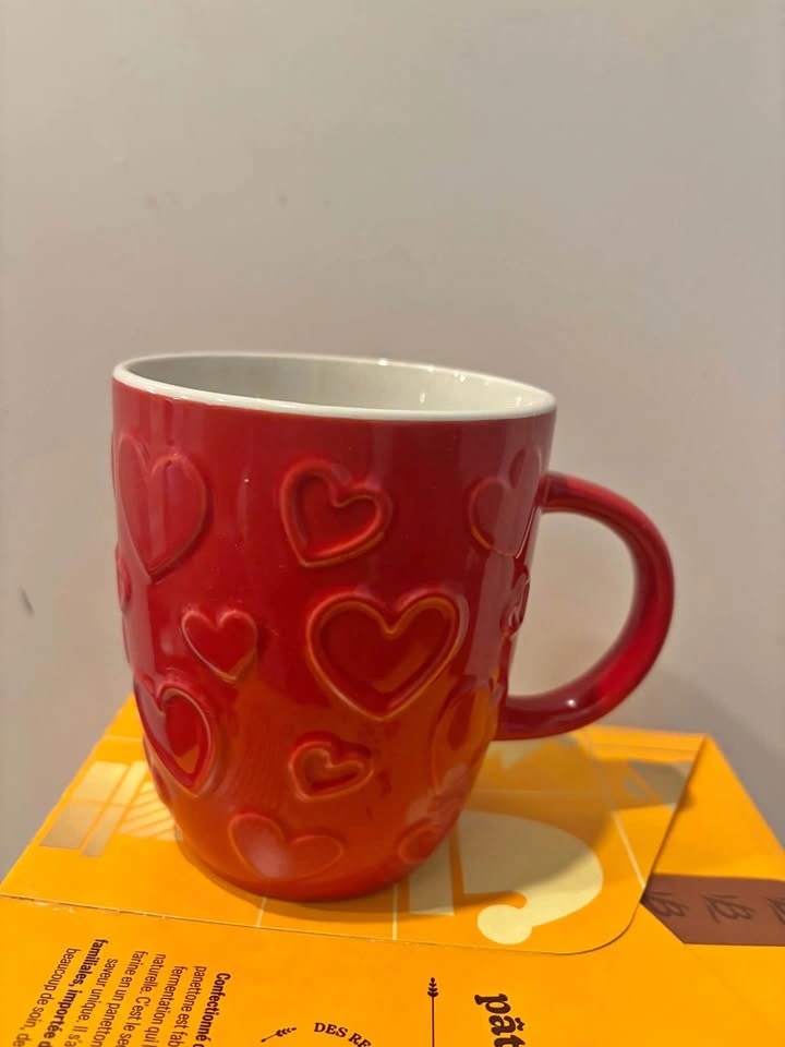 Ceramic Heart Mug