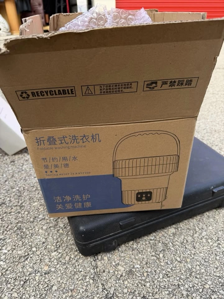 Portable Foldable Washing Machine Mini Washer for Travel Dorm Ap - photo 2