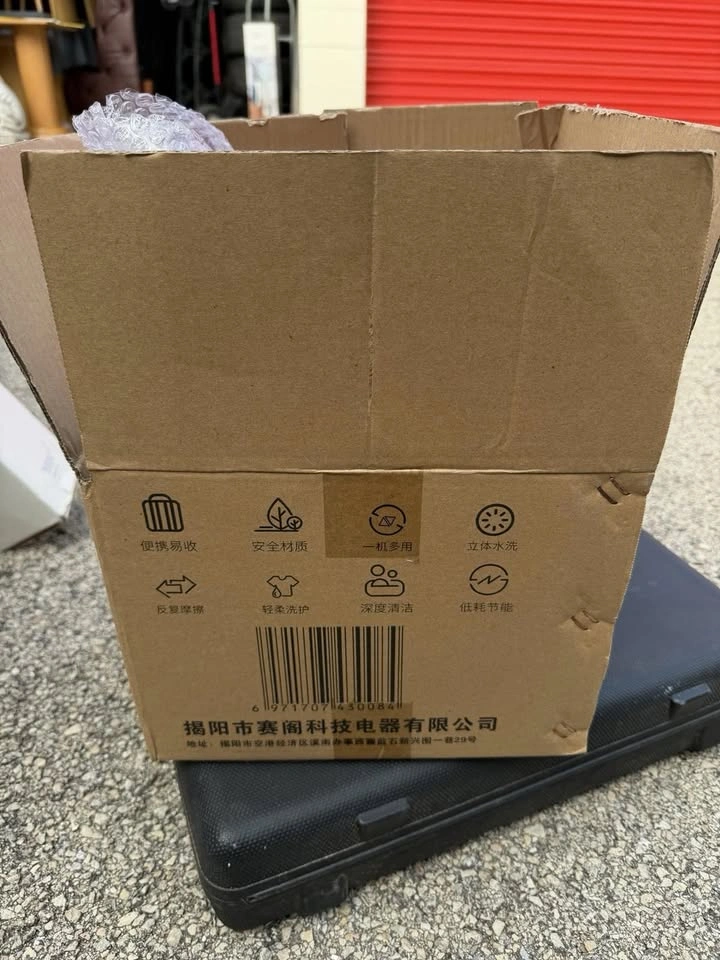 Portable Foldable Washing Machine Mini Washer for Travel Dorm Ap - photo 3