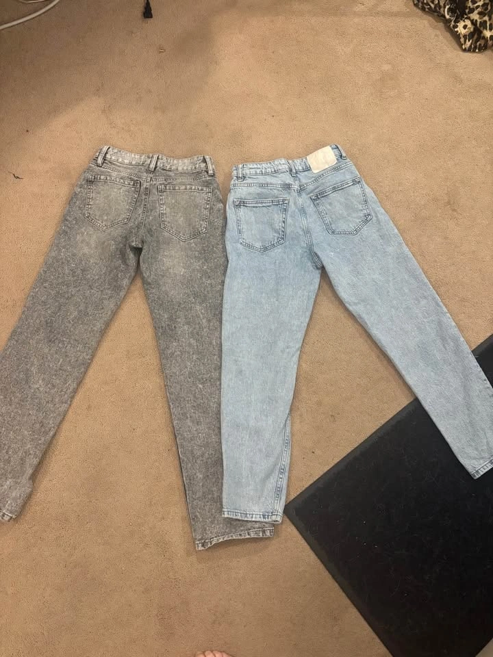 ZARA and Refuge Denim Straight Leg Jeans - photo 4