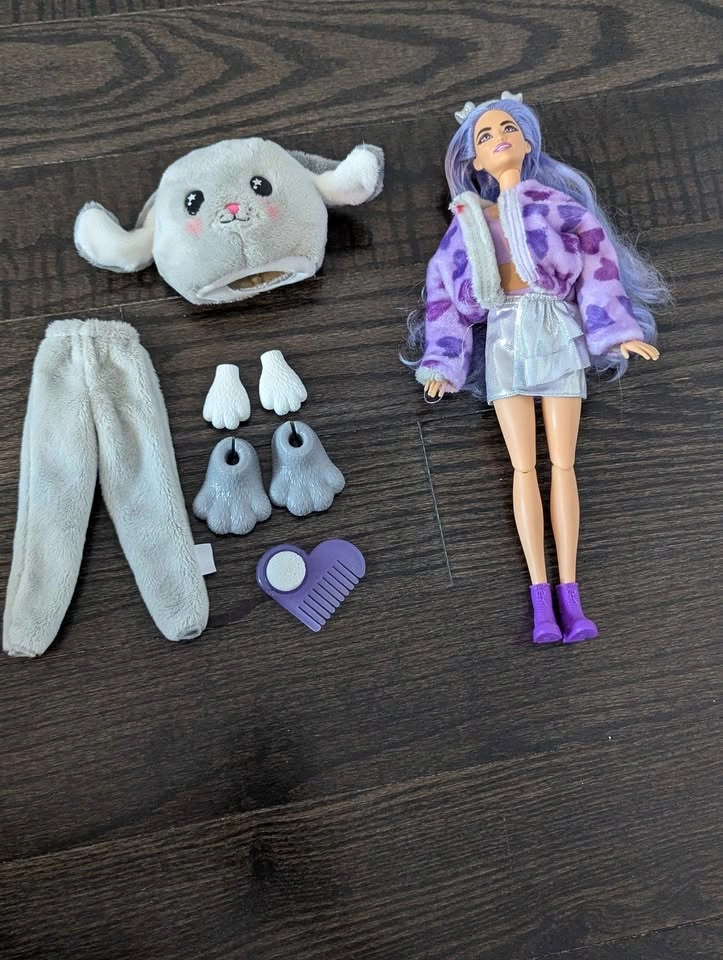 Barbie Cutie Reveal Bunny Doll with Costume & Accessories - photo 3