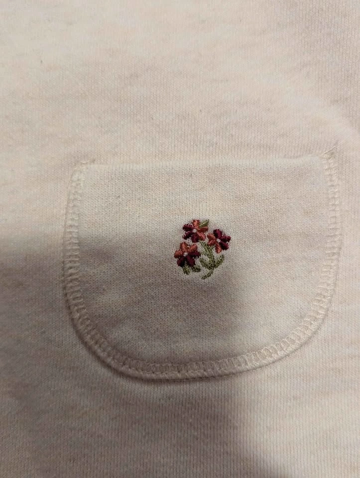 Gymboree Baby Overalls Embroidered Flowers Size 12-18M - photo 2