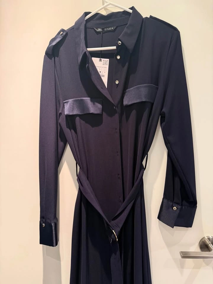 Blue navy dress - photo 3