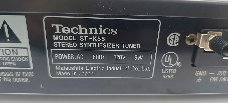 Technics Stereo Tuner ST - K55 - photo 3