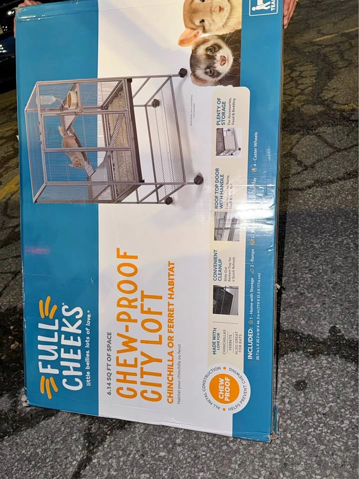 Small Pet Habitat - Cage, Trays, Ramps, S